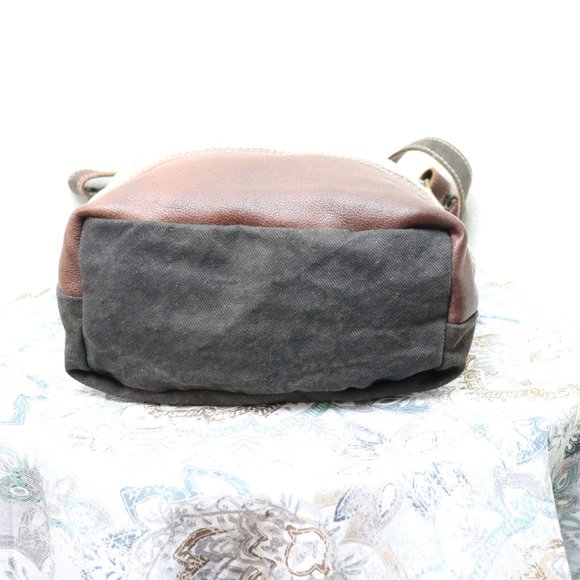 🆕Myra Bag KOFFEE Shoulder Bag Purse Upcylced Bag - Picture 4 of 8